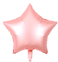 Stern matt pink/ ca. 45 cm/ 5&euro;