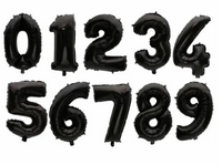 Zahlen/ schwarz/ ca. 86 cm/ 12,50&euro;